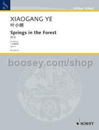 Springs in the Forest op. 6 - zheng