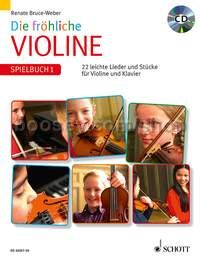 Die fröhliche Violine - violin & piano (+ CD)