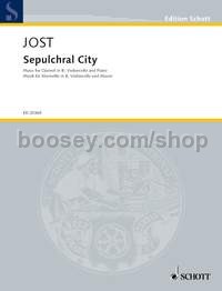 Sepulchral City - clarinet in Bb, cello & piano (score & parts)