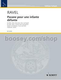 Pavane pour une infante défunte - flute, oboe, clarinet, horn & bassoon (score & parts)
