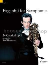 Paganini for Saxophone op. 1 - soprano- or alto saxophone solo