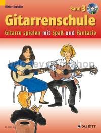 Gitarrenschule Band 3 - guitar (+ CD)