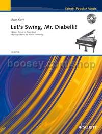 Let's Swing, Mr. Diabelli! - piano (4 hands) (+ CD)