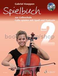 Celloschule Band 2 - 1-3 cellos with piano (+ CD)
