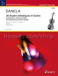 36 Melodious and Easy Studies op. 84 - violin