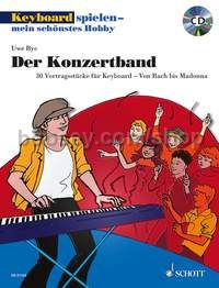 Der Konzertband - keyboard (+ CD)