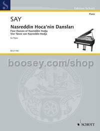 4 Dances of Nasreddin Hodja op. 1 - piano