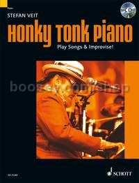 Honky Tonk Piano - piano (+ CD)
