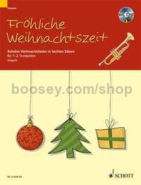 Fröhliche Weihnachtszeit - 1-2 trumpets in Bb (+ CD)
