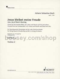 Jesu, Joy of Man's Desiring BWV 147 - violin 2 part