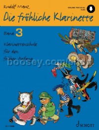 Die fröhliche Klarinette Band 3 (Book & Online Audio)