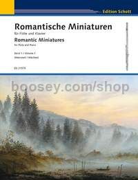Romantic Miniatures Band 1 - flute & piano
