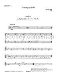 Missa paschalis - violin 1 part