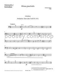 Missa paschalis - cello / double bass part