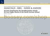 20 Free Organ Works of the North German School - organ
