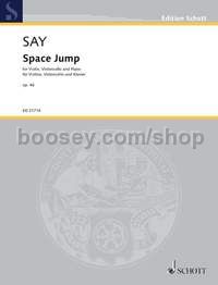 Space Jump op. 46 - violin, cello & piano (score & parts)