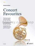 Concert Favourites for horn in F and piano