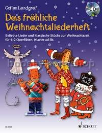Das fröhliche Weihnachtsliederheft - 1-2 flutes, piano ad lib. (+ CD)