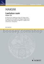 Laetatus sum - Psalm 122 (choral score)