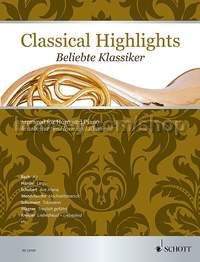 Classical Highlights for horn in F & piano