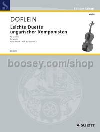 Hungarian Composers - 2 violins