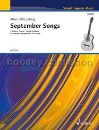 September Songs: 5 Modern Concert Pieces for Guitar