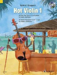 Hot Violin 1 - 20 Easy Pop Pieces in 1st position