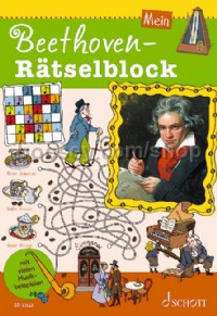 Mein Beethoven-Rätselblock (Book & Online Audio)