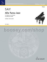 Alla Turca Jazz Op.5b (Piano Four Hands)