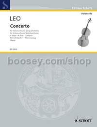 Cello Concerto in A major - cello & piano reduction