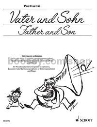 Vater und Sohn - Piccolo Flute, Bassoon & Piano (score & parts)