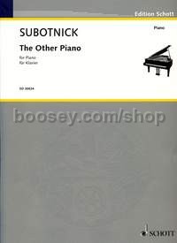 The Other Piano - piano with optional live digital processing (score)