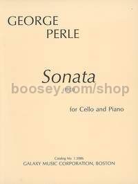 Sonata - cello & piano