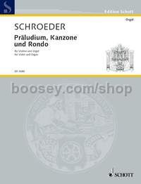 Präludium, Kanzone und Rondo - violin & organ