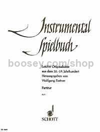 Instrumental-play book Band 1 - Wind Instruments, Strings & Basso continuo (score)