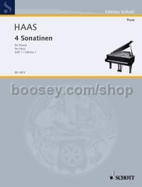 4 Sonatinas op. 94 Band 1 - piano