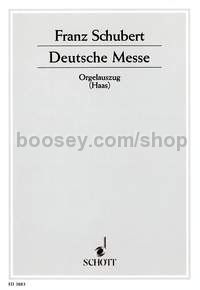 Deutsche Messe D 872 (organ score)