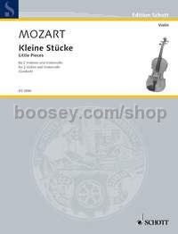 Little Pieces - 2 violins & cello (score & parts)