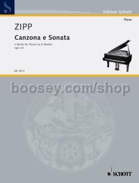 Canzona and Sonata op. 22 - piano (4 hands)