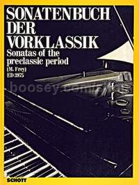 Sonatas of the preclassic period - piano