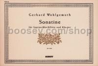Sonatine - soprano recorder & piano