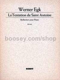 La Tentation de Saint Antoine (vocal score)