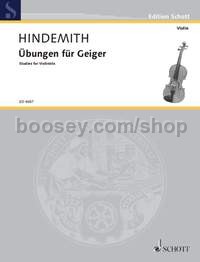 Übungen für Geiger - violin