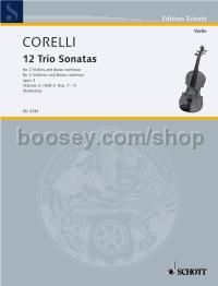 12 Trio Sonatas op. 3 Band 3 - 2 violins & basso continuo