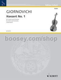 Concerto No. 1 in A major - violin & piano reduction