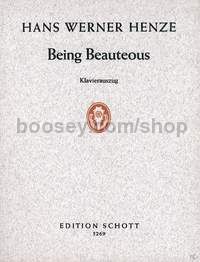 Being Beauteous (vocal score)