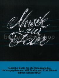 Musik zur Feier - Possible ensemble variations (score)