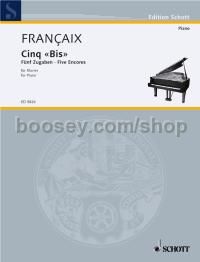 5 Bis - Five Encores - piano