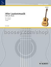 Alte Lautenmusik - 3 guitars