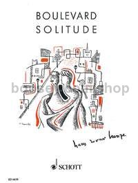 Boulevard Solitude (vocal score)